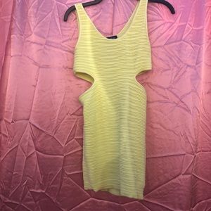 Bebe Neon Fitted Dress